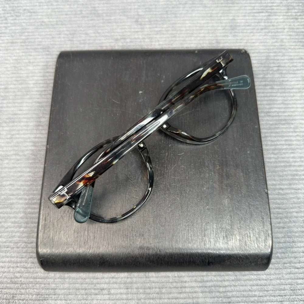 Triwa Indigo Turtle Nicki 166 Handmade Y2k Eyeglasses Frames Stockholm Tortoise